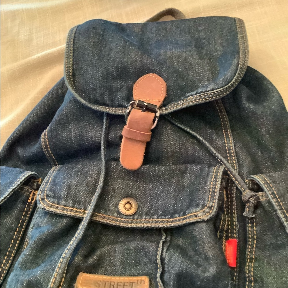 FIRM PRICE Jeans Backpack LIKE NEW plus 2 extras